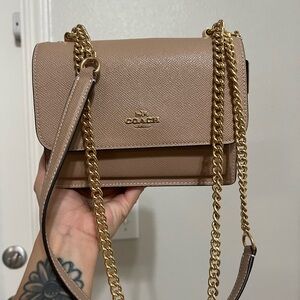 Coach bag nude 
Good condition!